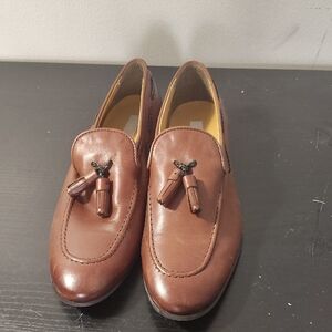 Men's Brown Leather Loafers
